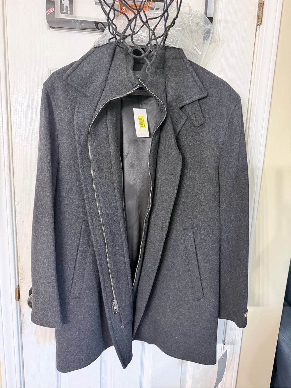 NWT Daniel Cremieux Signature Charcoal Gray 100% Wool Never Worn